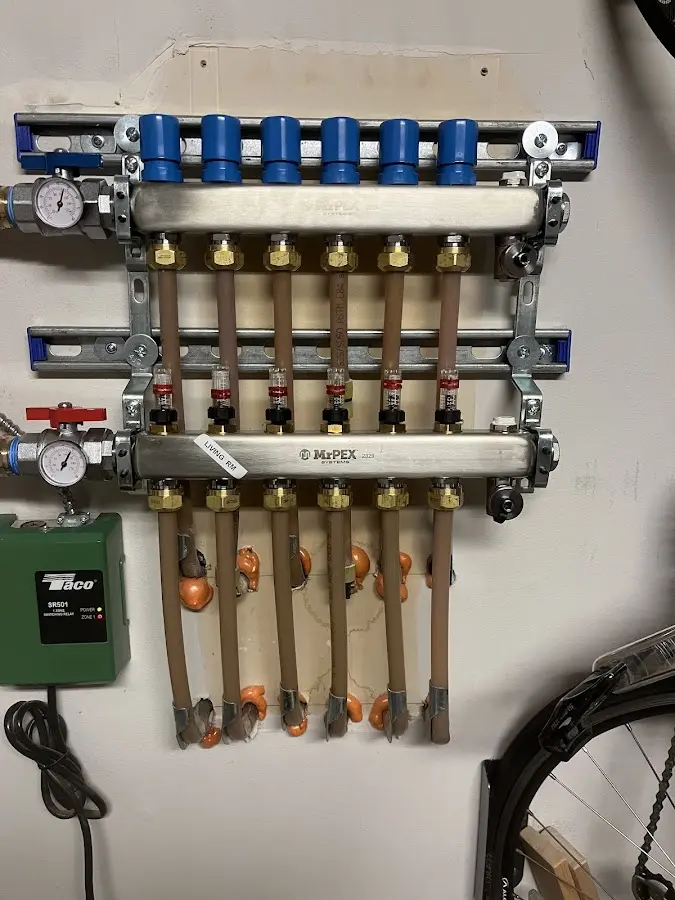 Plumber performing Leak Detection at a residential property in Brownwood